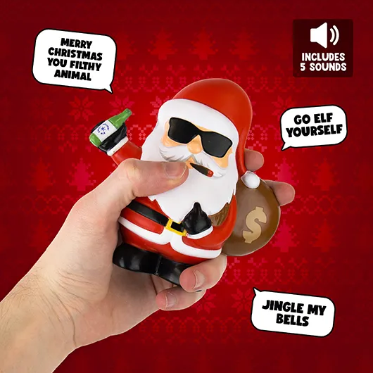 Bad Santa – Talking Stress Reliever