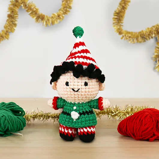 Festive Elf – DIY Crochet Kit