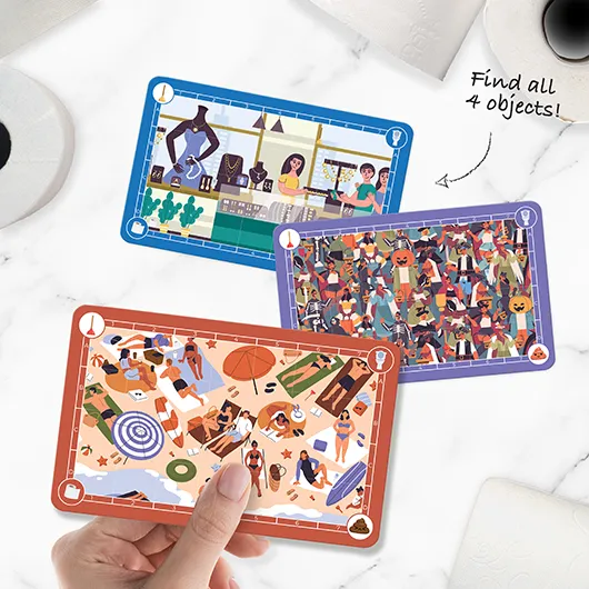 Find the Poo on the Loo Cards