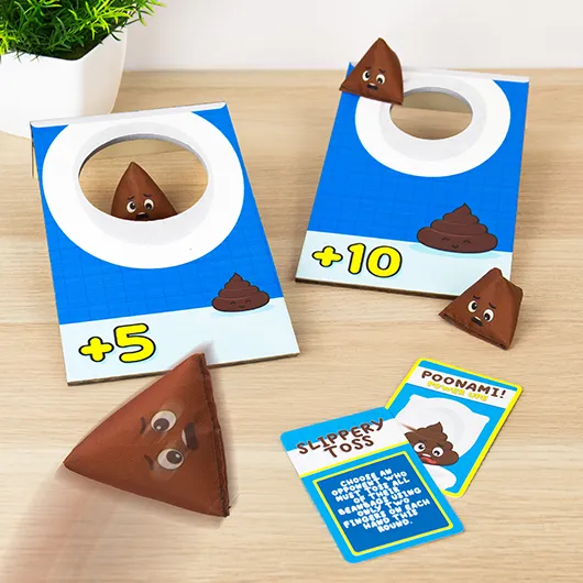 Poonami! – Desktop Beanbag Toss Game